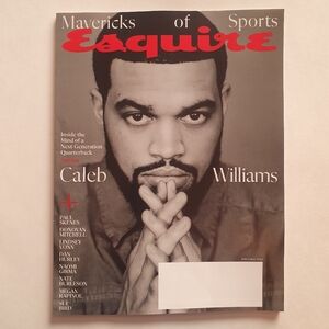 Esquire Magazine April May, 2025 - Caleb Williams Marvericks Of Sports